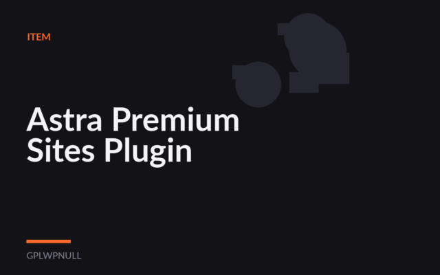 Astra Premium Sites Plugin