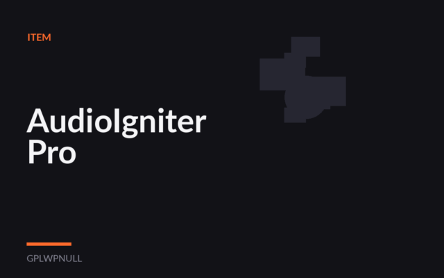 AudioIgniter Pro