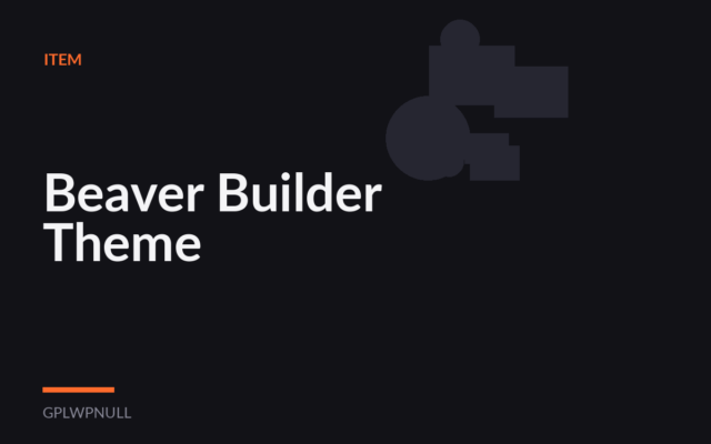Beaver Builder Theme
