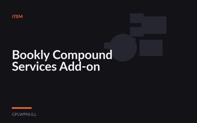 Bookly Compound Services Add-on