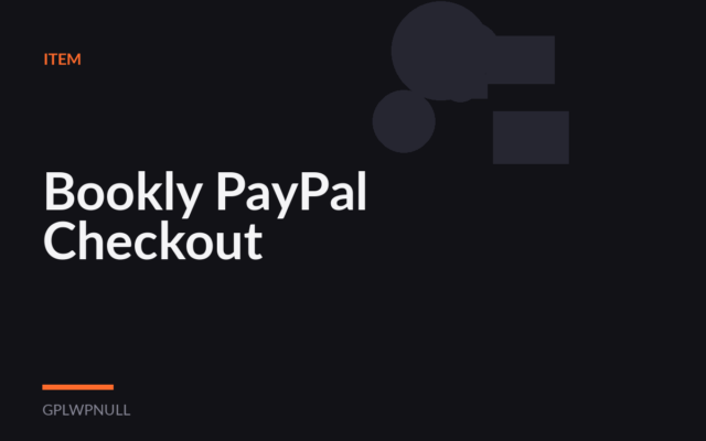 Bookly PayPal Checkout