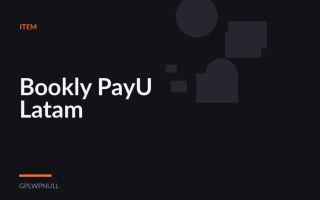 Bookly PayU Latam