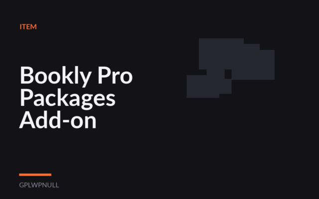 Bookly Pro Packages Add-on