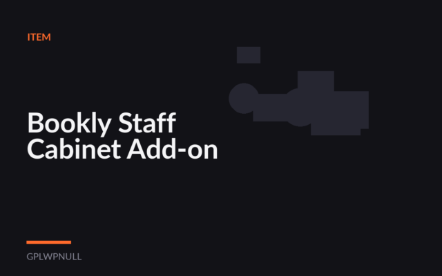 Bookly Staff Cabinet Add-on