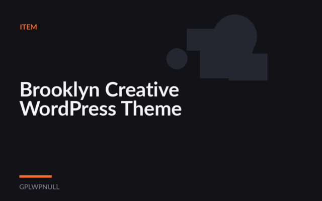 Brooklyn Creative WordPress Theme