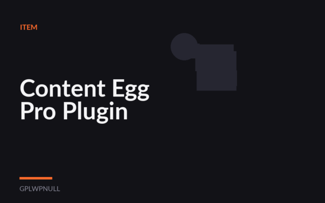 Content Egg Pro Plugin