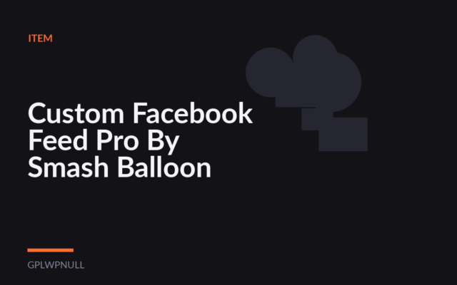 Custom Facebook Feed Pro By Smash Balloon