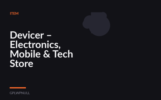 Devicer – Electronics, Mobile & Tech Store