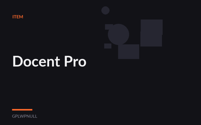Docent Pro