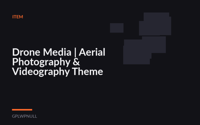 Drone Media | Aerial Photography & Videography Theme