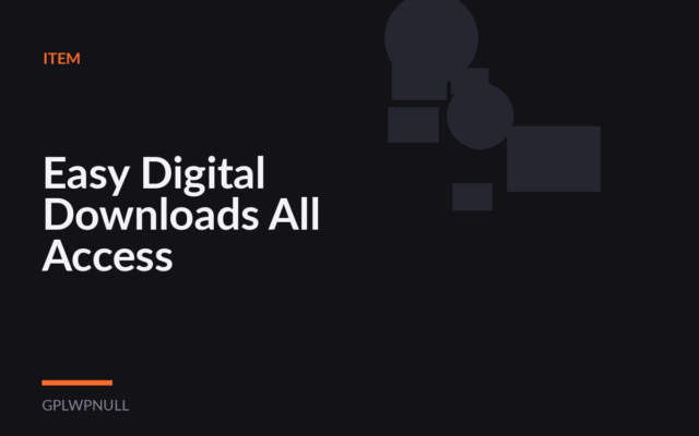 Easy Digital Downloads All Access