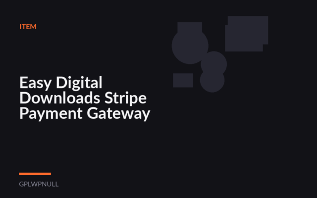 Easy Digital Downloads Stripe Payment Gateway