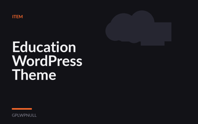 Education WordPress Theme