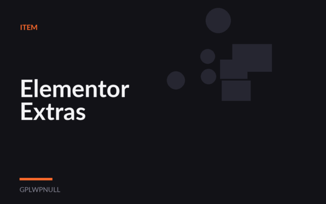 Elementor Extras