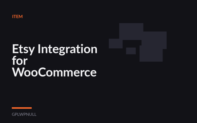 Etsy Integration for WooCommerce