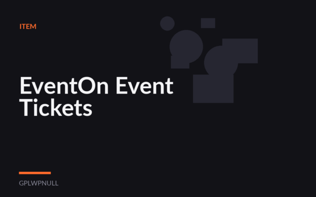EventOn Event Tickets