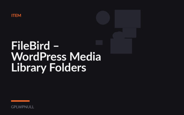FileBird – WordPress Media Library Folders