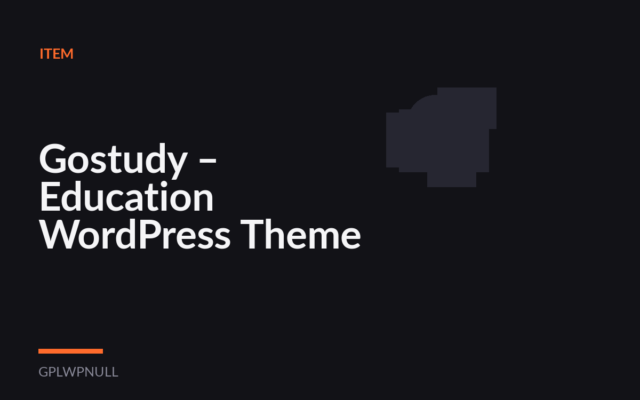 Gostudy – Education WordPress Theme