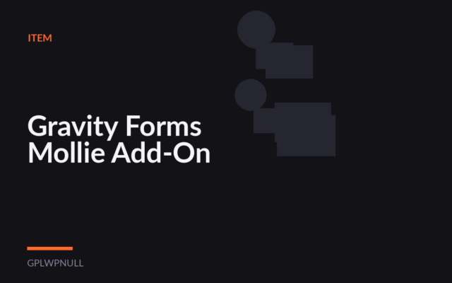 Gravity Forms Mollie Add-On