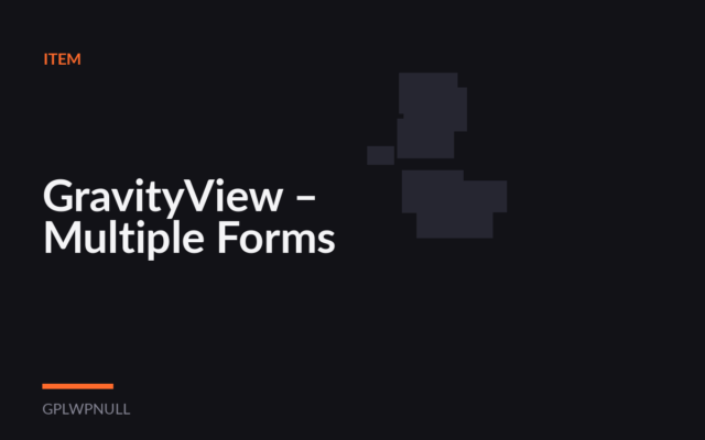 GravityView – Multiple Forms