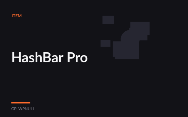 HashBar Pro