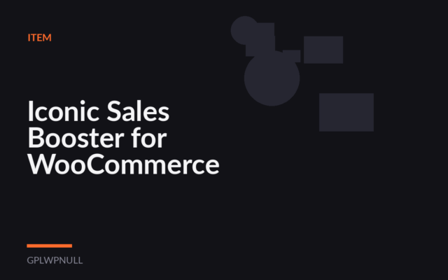 Iconic Sales Booster for WooCommerce