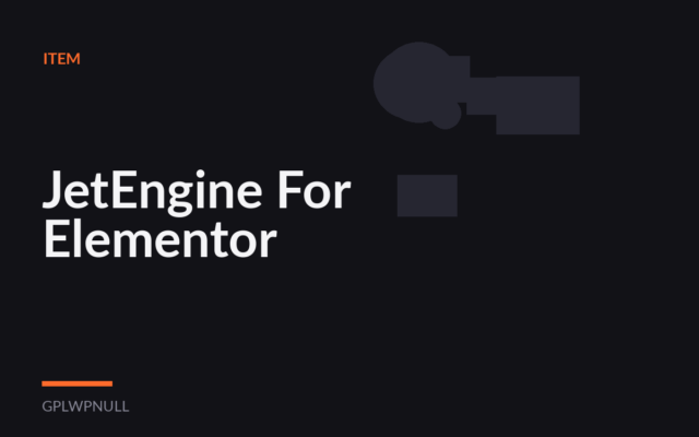 JetEngine For Elementor