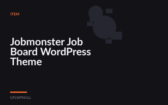 Jobmonster Job Board WordPress Theme
