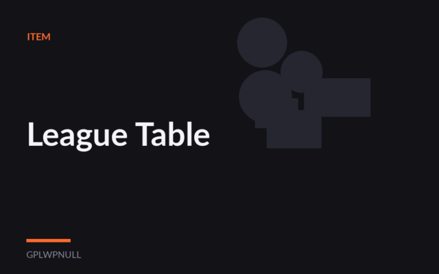 League Table