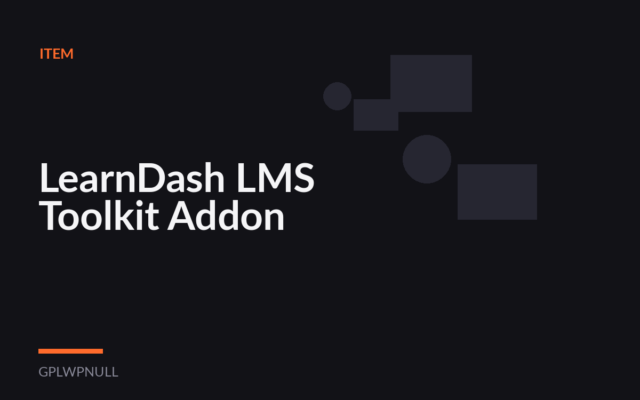 LearnDash LMS Toolkit Addon