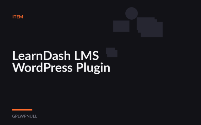 LearnDash LMS WordPress Plugin
