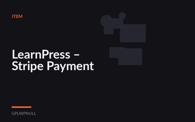 LearnPress – Stripe Payment