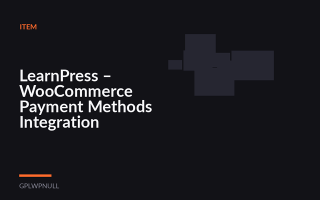 LearnPress – WooCommerce Payment Methods Integration