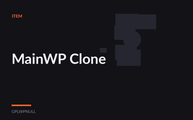 MainWP Clone