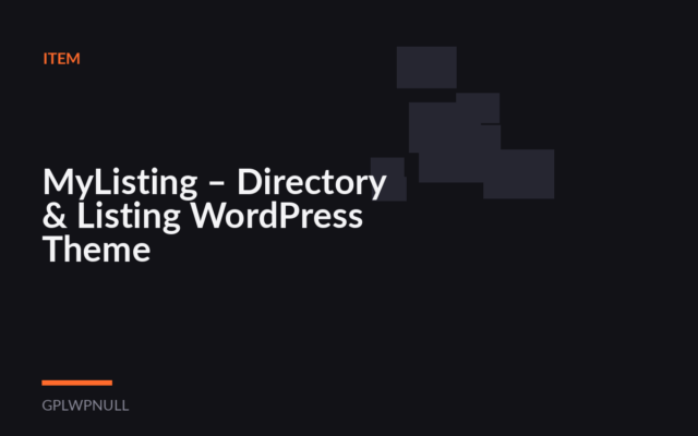 MyListing – Directory & Listing WordPress Theme