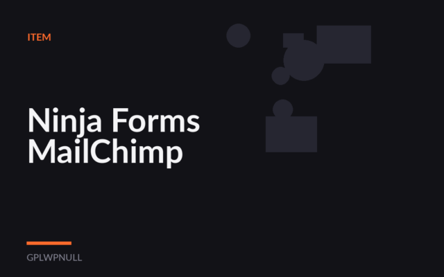 Ninja Forms MailChimp
