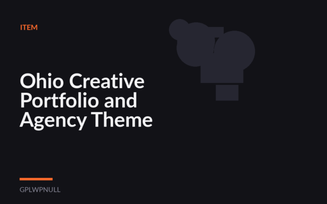 Ohio Creative Portfolio and Agency Theme