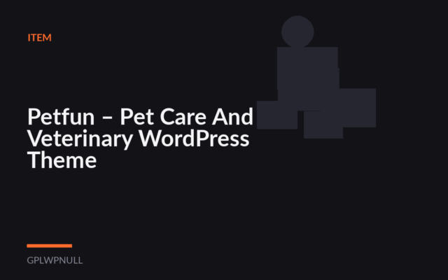 Petfun – Pet Care And Veterinary WordPress Theme