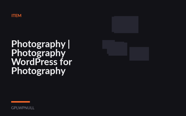 Photography | Photography WordPress for Photography