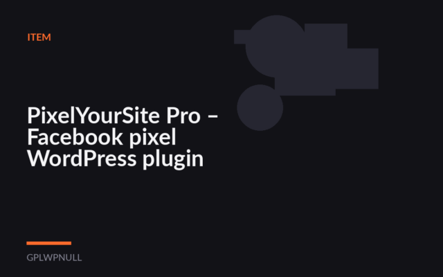 PixelYourSite Pro – Facebook pixel WordPress plugin