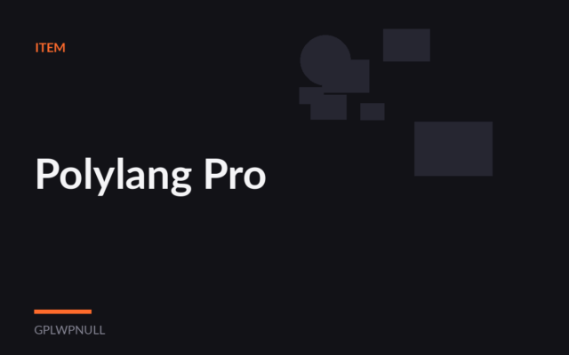 Polylang Pro