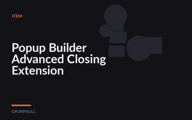 Popup Builder Advanced Closing Extension