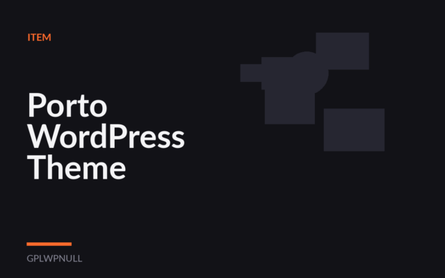 Porto WordPress Theme