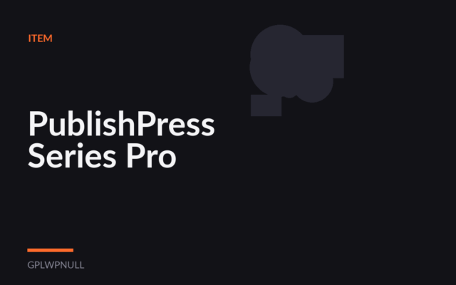 PublishPress Series Pro