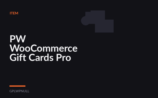 PW WooCommerce Gift Cards Pro
