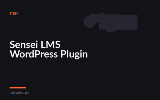 Sensei LMS WordPress Plugin