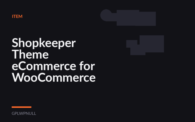 Shopkeeper Theme eCommerce for WooCommerce