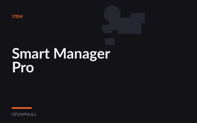 Smart Manager Pro