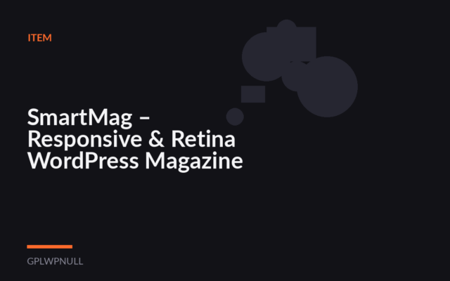 SmartMag – Responsive & Retina WordPress Magazine
