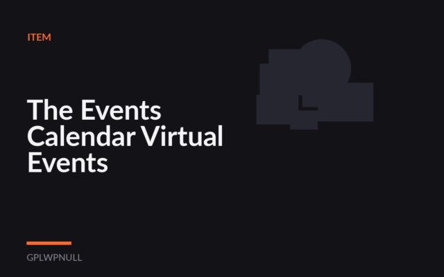 The Events Calendar Virtual Events